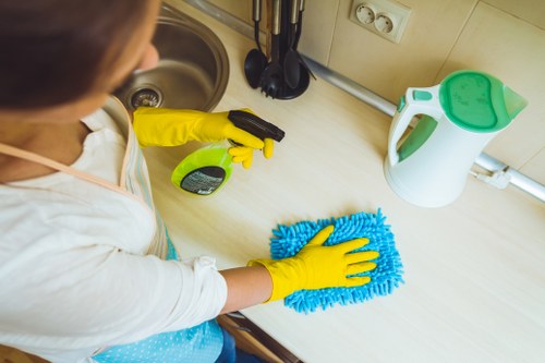 Final terms page for Carpet Cleaners E1 with governing law details