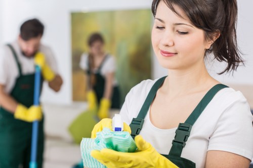 Window cleaning service for mixed-use buildings in E1