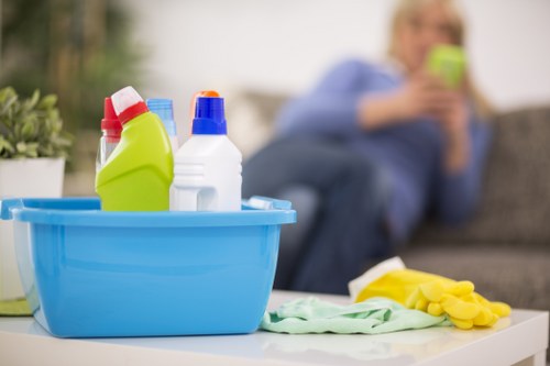 Professional post-construction cleaning in a London E1 property