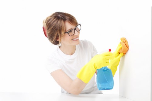 Cleaned carpet in a home or office in E1